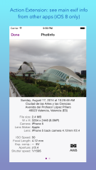 PhotInfo 4.14.0 Action Extension