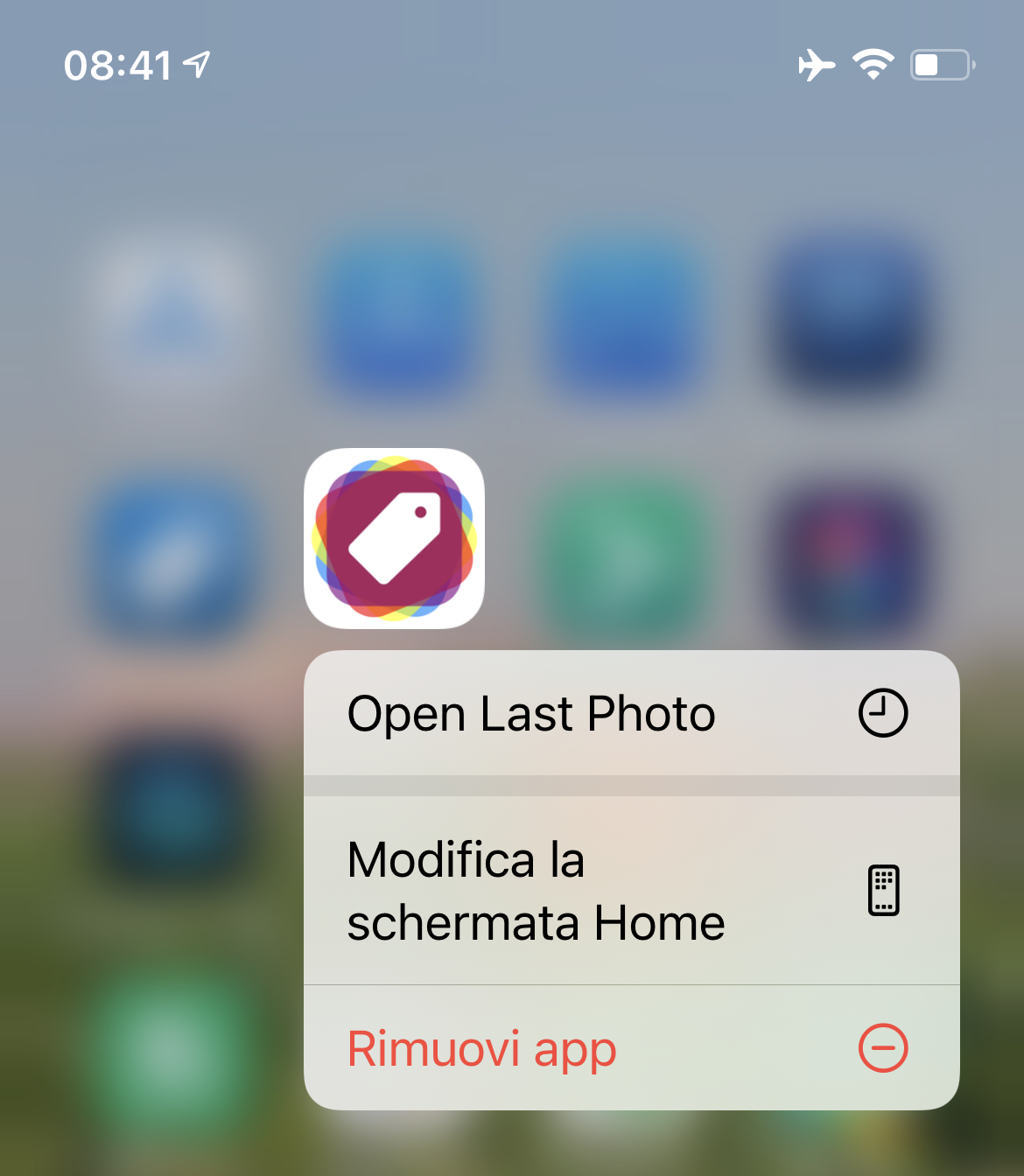 Screen Quick Actions